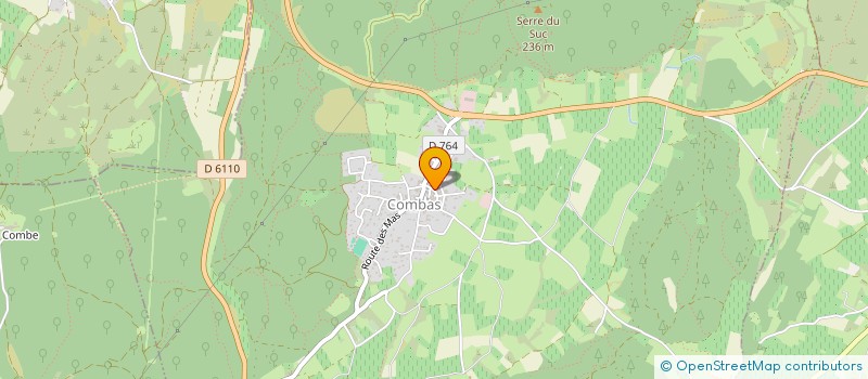 localisation de l'entreprise DUTAF  COMBAS