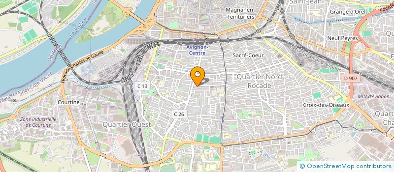 localisation de l'entreprise DUTARI-RAMOS  AVIGNON