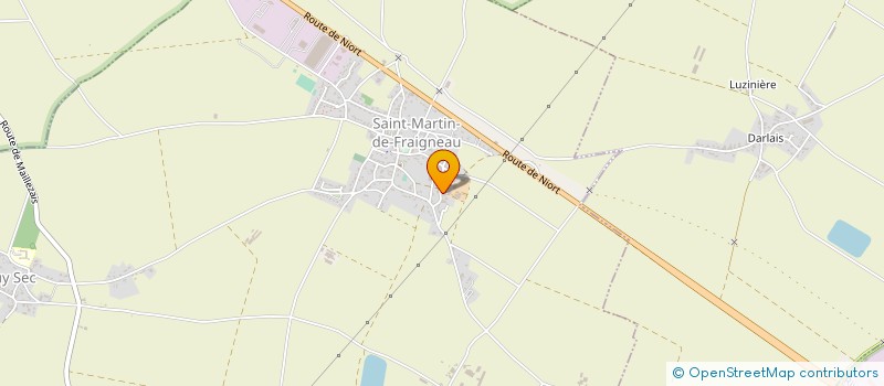 localisation de l'entreprise DUTAUD  SAINT-MARTIN-DE-FRAIGNEAU