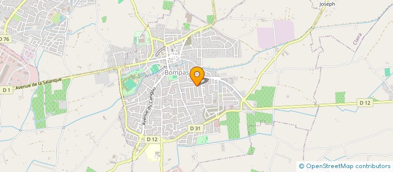 localisation de l'entreprise DUTAUT PELEJA à BOMPAS