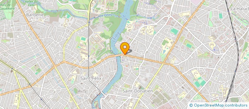 localisation de l'entreprise DUTAY à NANTES