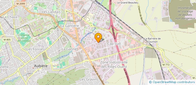 localisation de l'entreprise DUTCH'S HOMES  AUBIERE