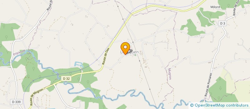 localisation de l'entreprise DUTEN SAINT-PALAIS  LOURQUEN