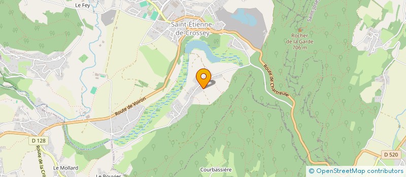 localisation de l'entreprise DUTERAIL PIERRE IMMOBILIER EN ABREGE DPI  SAINT-ETIENNE-DE-CROSSEY