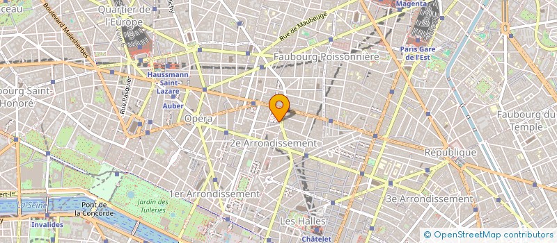 localisation de l'entreprise DUTERTRE à PARIS