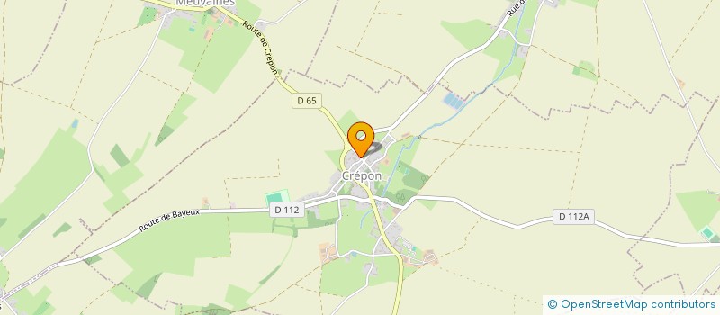 localisation de l'entreprise DUTERTRE DECORATION  CREPON