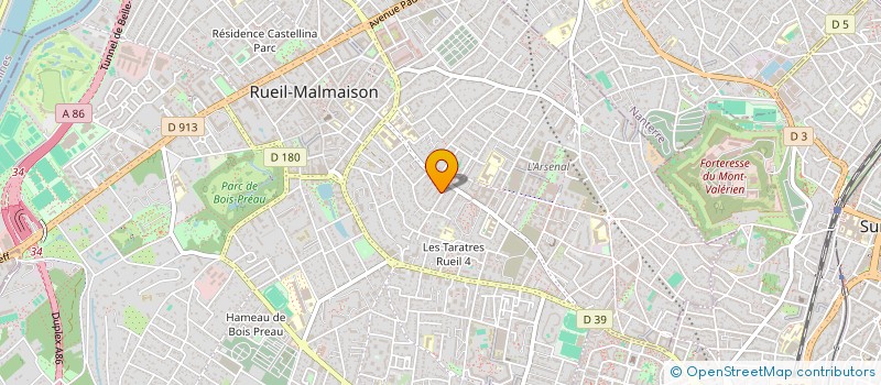 localisation de l'entreprise DUTERTRE ROGER à RUEIL-MALMAISON