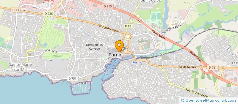 localisation de l'entreprise DUTEY  PORNIC