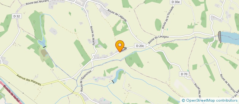 localisation de l'entreprise DUTHEIL DEVELOPPEMENT à SAINT-JEAN-LHERM