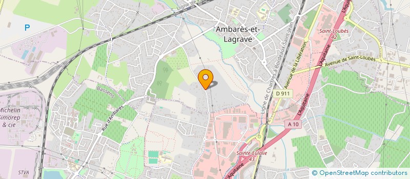 localisation de l'entreprise DUTHIL à AMBARES-ET-LAGRAVE