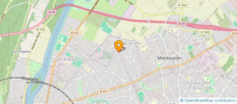 localisation de l'entreprise DUTILLEUL INVEST  CHATOU