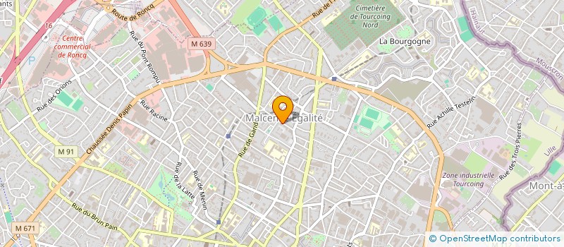 localisation de l'entreprise DUTIMMO  TOURCOING