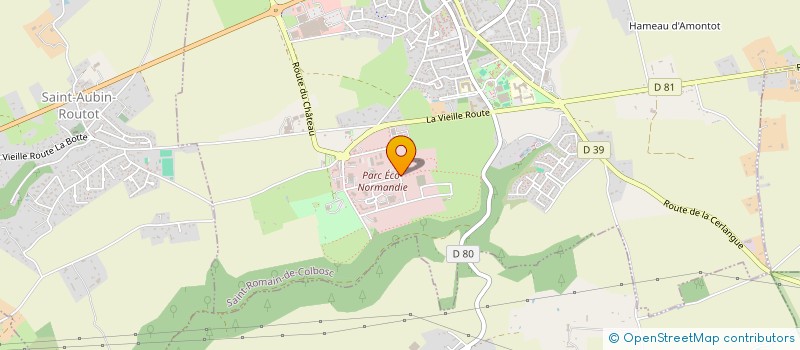 localisation de l'entreprise DUTIVE  SAINT-ROMAIN-DE-COLBOSC