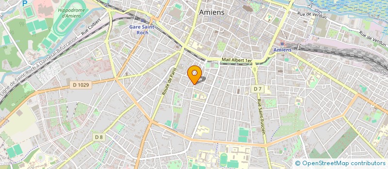 localisation de l'entreprise DUTOTE RF  AMIENS