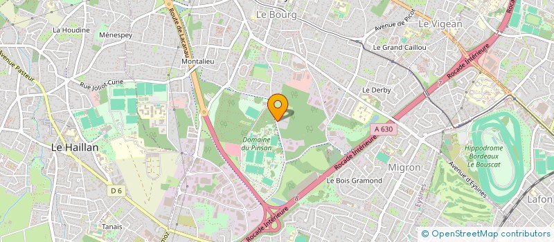 localisation de l'entreprise DUTOUR JULIEN  EYSINES