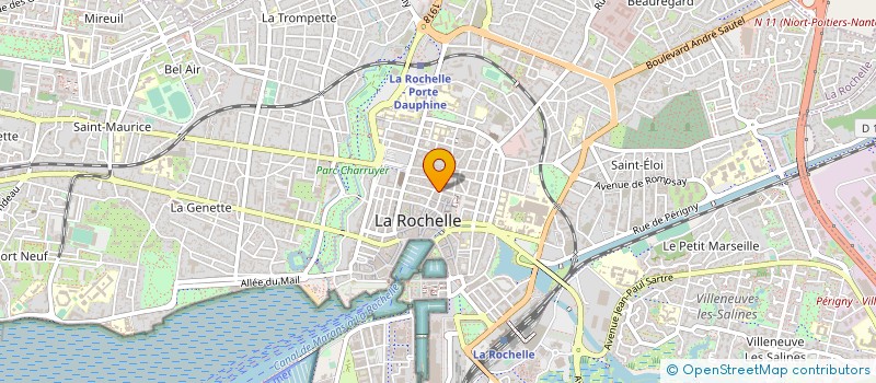 localisation de l'entreprise DUTRI à LA ROCHELLE