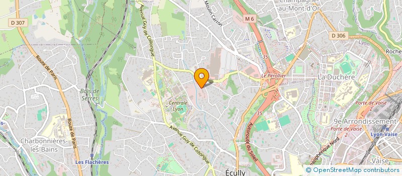 localisation de l'entreprise DUTRIO  ECULLY