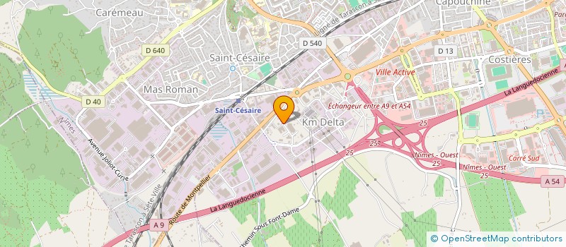 localisation de l'entreprise DUTTO INVEST  NIMES