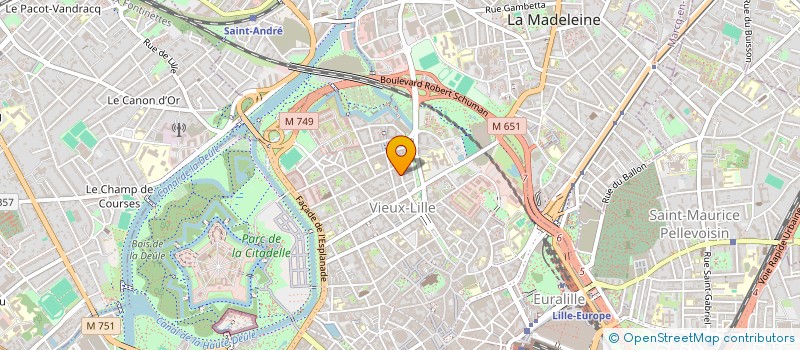 localisation de l'entreprise DUTWOJ à LILLE