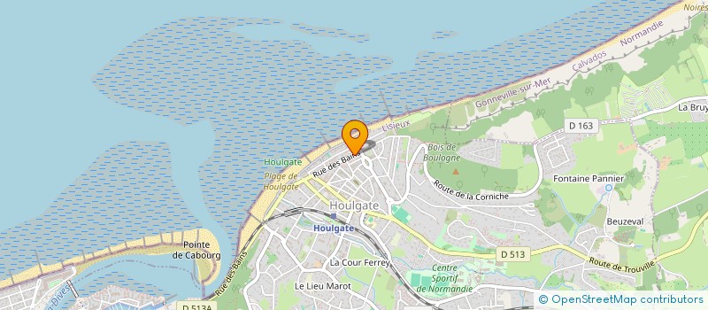 localisation de l'entreprise DUVAL  HOULGATE