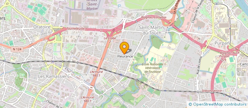 localisation de l'entreprise DUVAL AMENAGEMENT à TOULOUSE