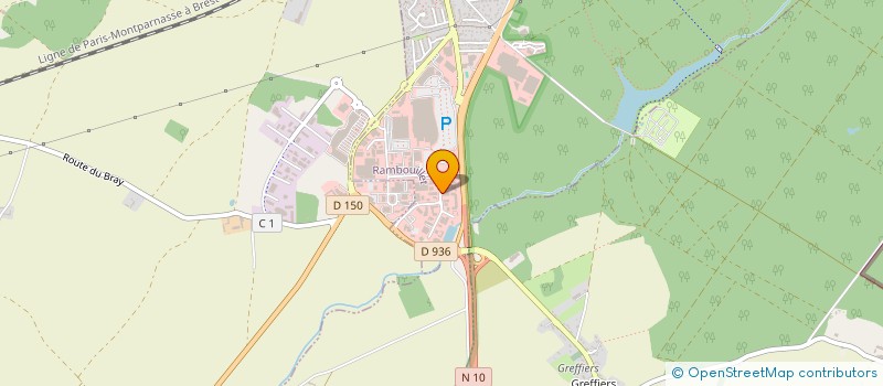 localisation de l'entreprise DUVAL DISTRIBUTION à RAMBOUILLET