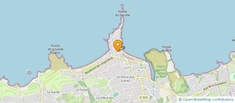 localisation de l'entreprise DUVAL EMERY  SAINT-LUNAIRE