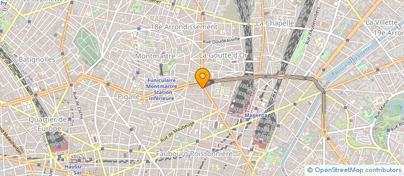 localisation de l'entreprise DUVAL ET CIE à PARIS