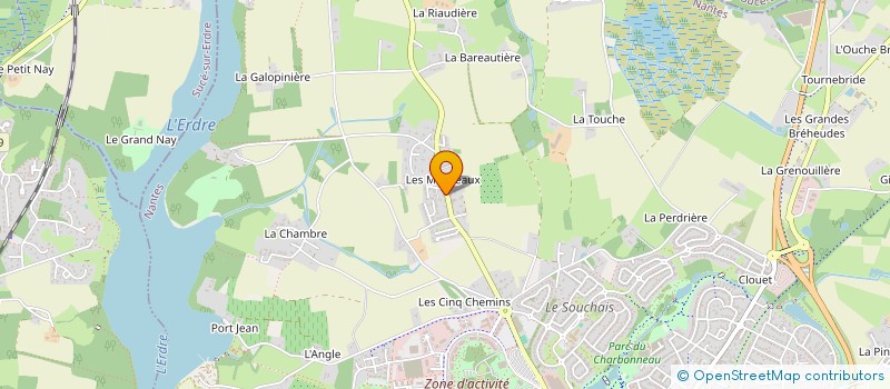 localisation de l'entreprise DUVAL EXPERTISE à CARQUEFOU