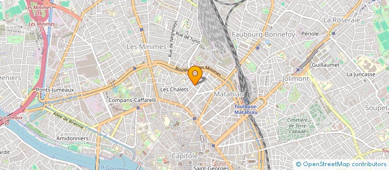 localisation de l'entreprise DUVAL-FERREIRA à TOULOUSE