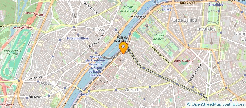 localisation de l'entreprise DUVAL-GRAND FRAY à LEVALLOIS-PERRET