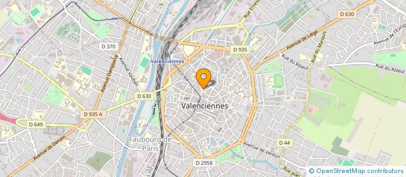 localisation de l'entreprise DUVAL HELOISE à VALENCIENNES