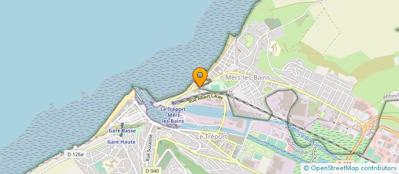 localisation de l'entreprise DUVAL PRIMEURS à MERS-LES-BAINS