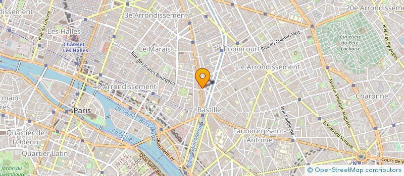 localisation de l'entreprise DUVAL                         ROGER  PARIS