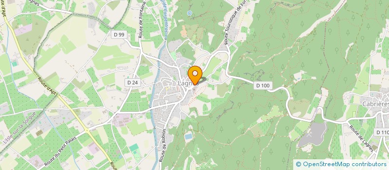 localisation de l'entreprise DUVAL STREET  LAGNES