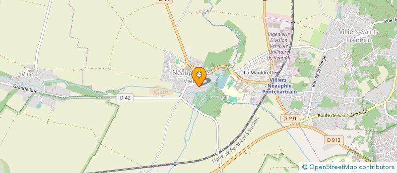 localisation de l'entreprise DUVALLOIS  NEAUPHLE-LE-VIEUX