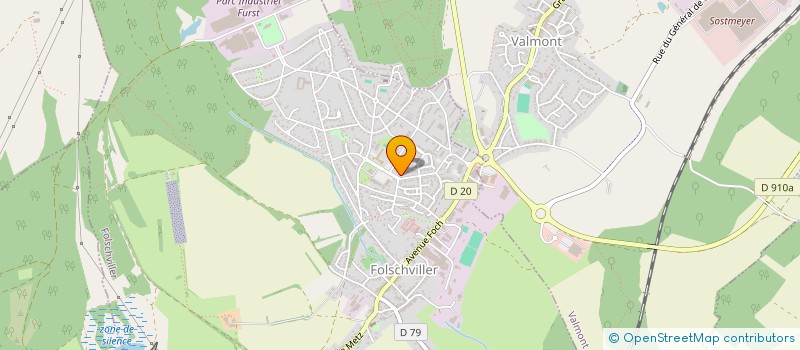 localisation de l'entreprise DUVEN INVESTISSEMENT  FOLSCHVILLER