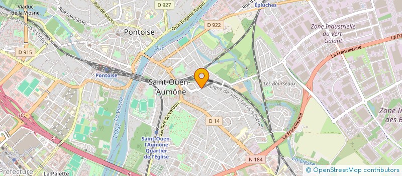 localisation de l'entreprise DUVENT à SAINT-OUEN-L'AUMONE
