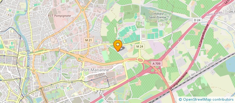 localisation de l'entreprise DUVERGNIER à MONTPELLIER