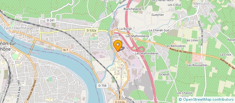 localisation de l'entreprise DUVERT DEMOLITION  BEAUMONT-MONTEUX