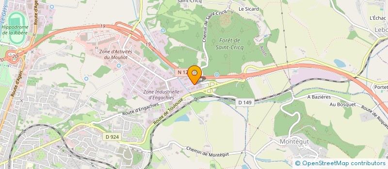 localisation de l'entreprise DUVIAU CARRELAGE 32  AUCH