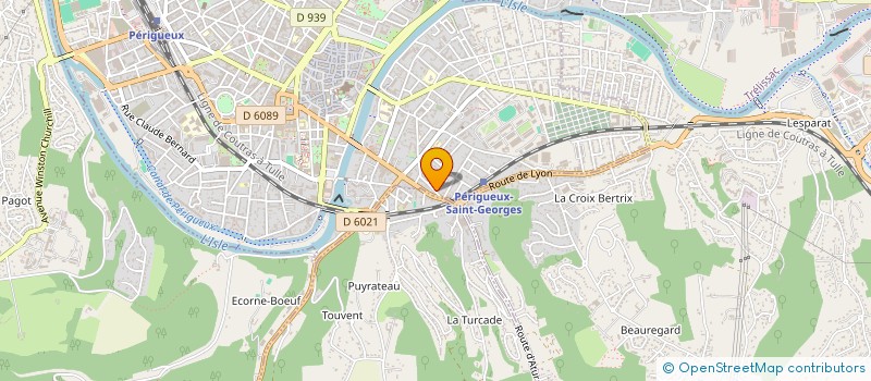 localisation de l'entreprise DUVIMMO à PERIGUEUX