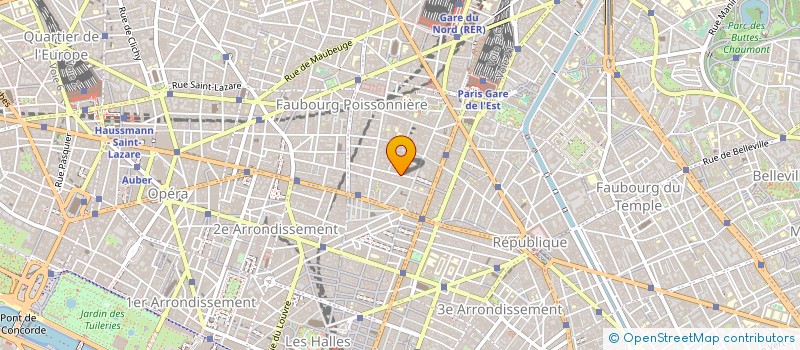 localisation de l'entreprise DUVINAGE à PARIS