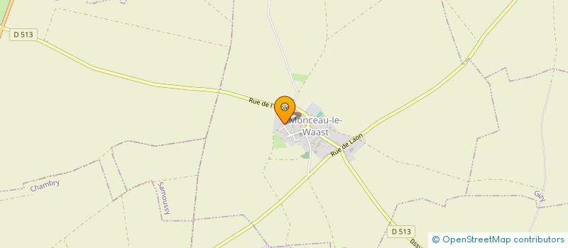 localisation de l'entreprise DUVIVIER INVEST  MONCEAU-LE-WAAST