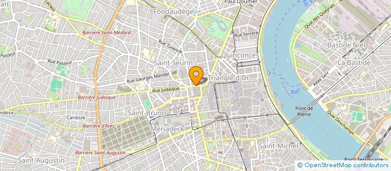 localisation de l'entreprise DUVOUT  BORDEAUX