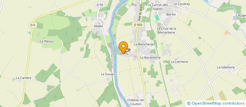 localisation de l'entreprise DUVRAC à TOURNON-SAINT-MARTIN