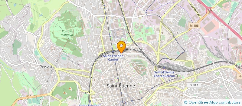 localisation de l'entreprise DUWA BROSSES à SAINT-ETIENNE