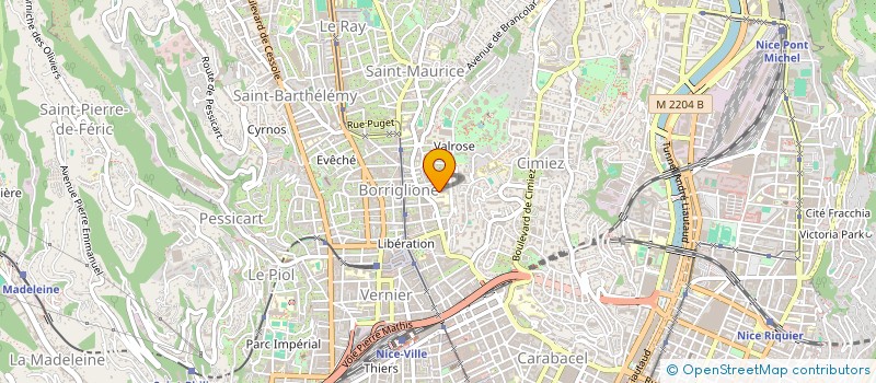 localisation de l'entreprise DUWA TITRES à NICE