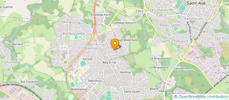 localisation de l'entreprise DUWATEL  SAINT-AVE