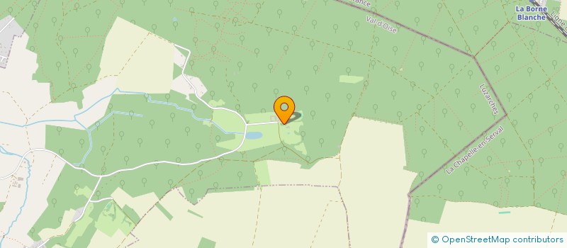 localisation de l'entreprise DUWER  LUZARCHES